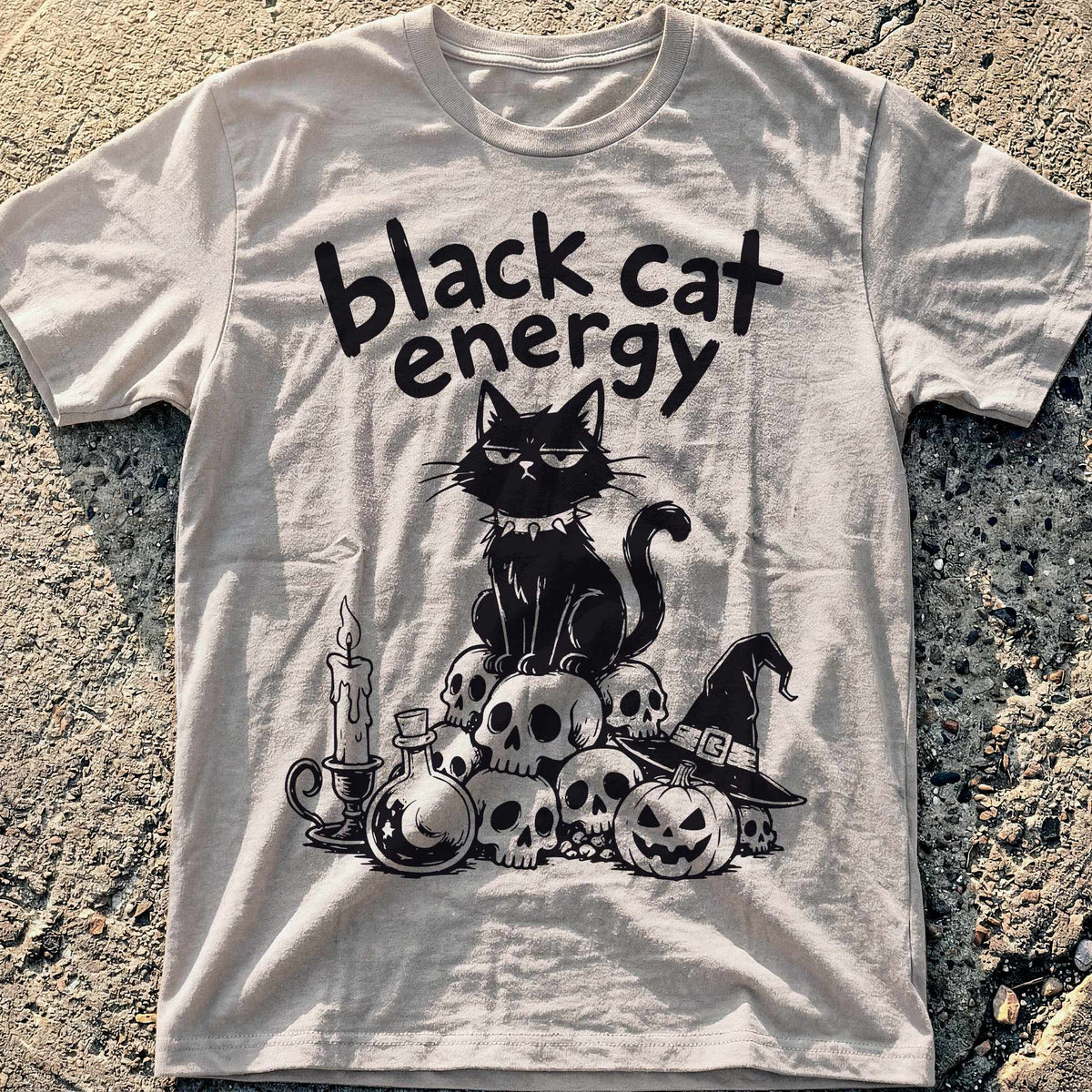Black Cat Energy T-Shirt