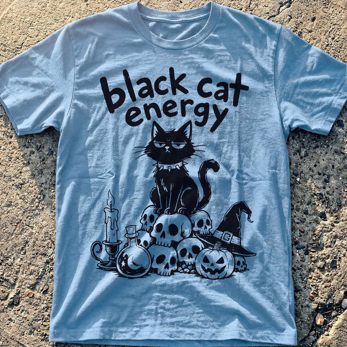 Black Cat Energy T-Shirt
