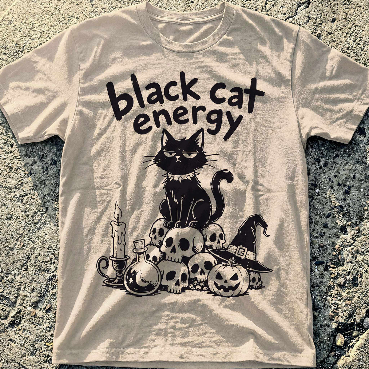 Black Cat Energy T-Shirt