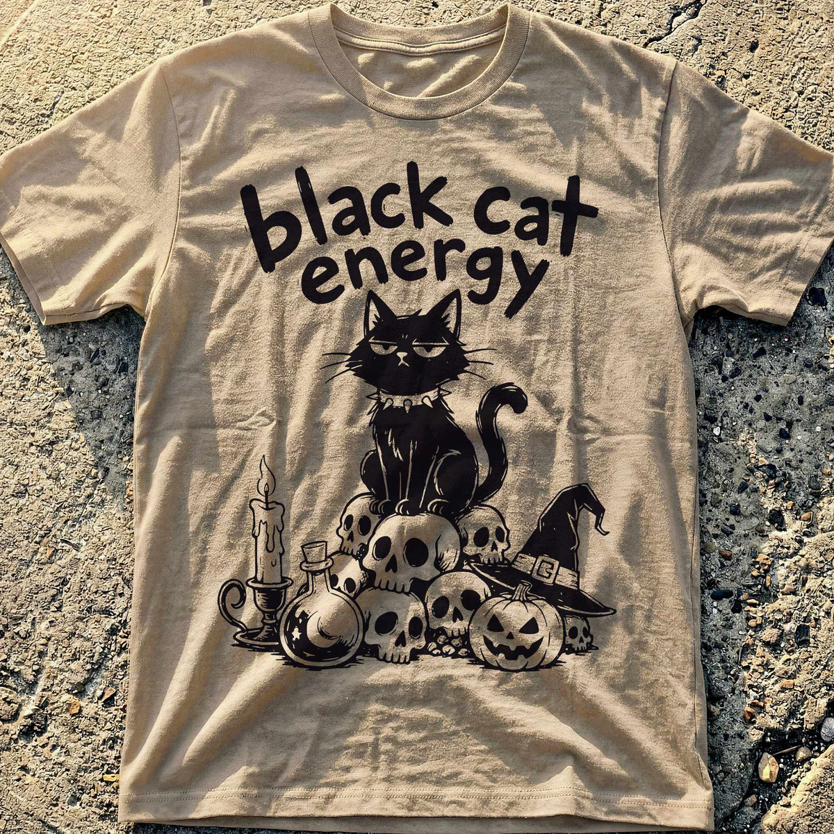 Black Cat Energy T-Shirt