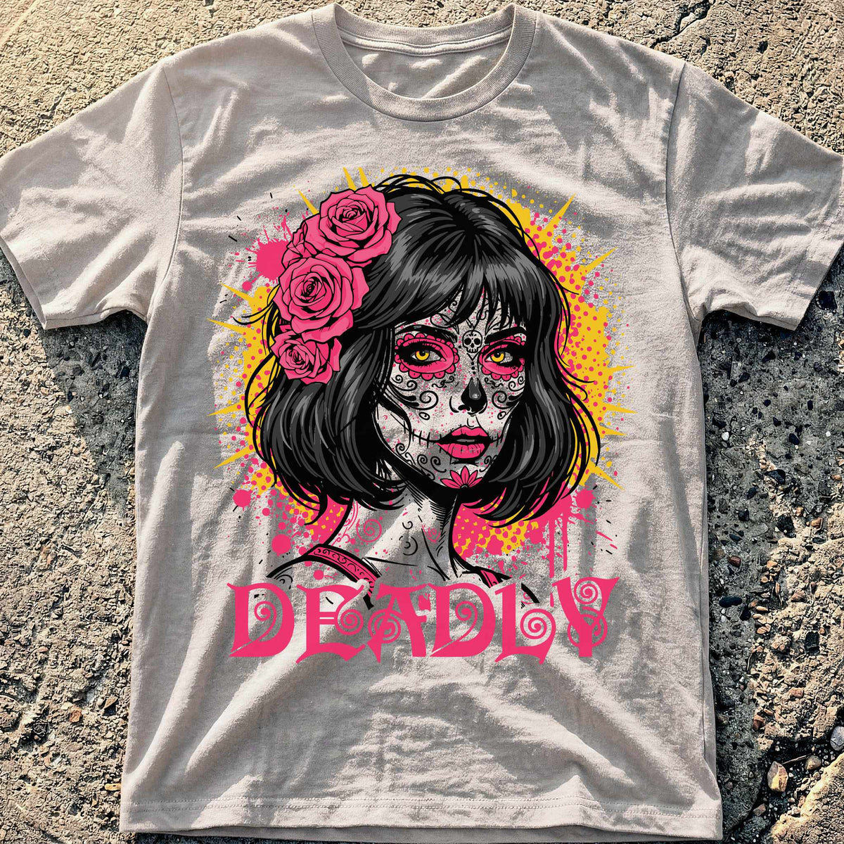 Sugar Skull Deadly T-Shirt