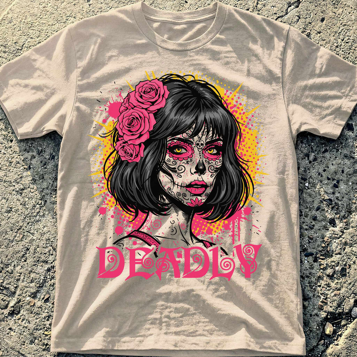 Sugar Skull Deadly T-Shirt