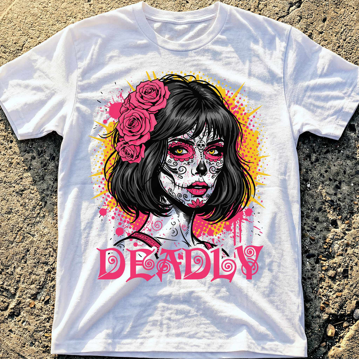 Sugar Skull Deadly T-Shirt