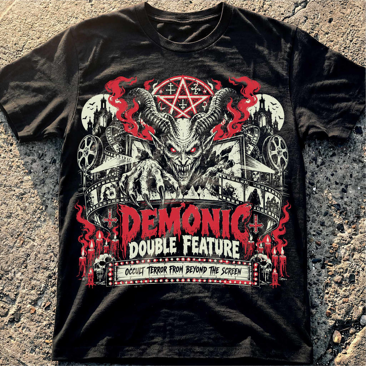 Demonic Double Feature T-Shirt