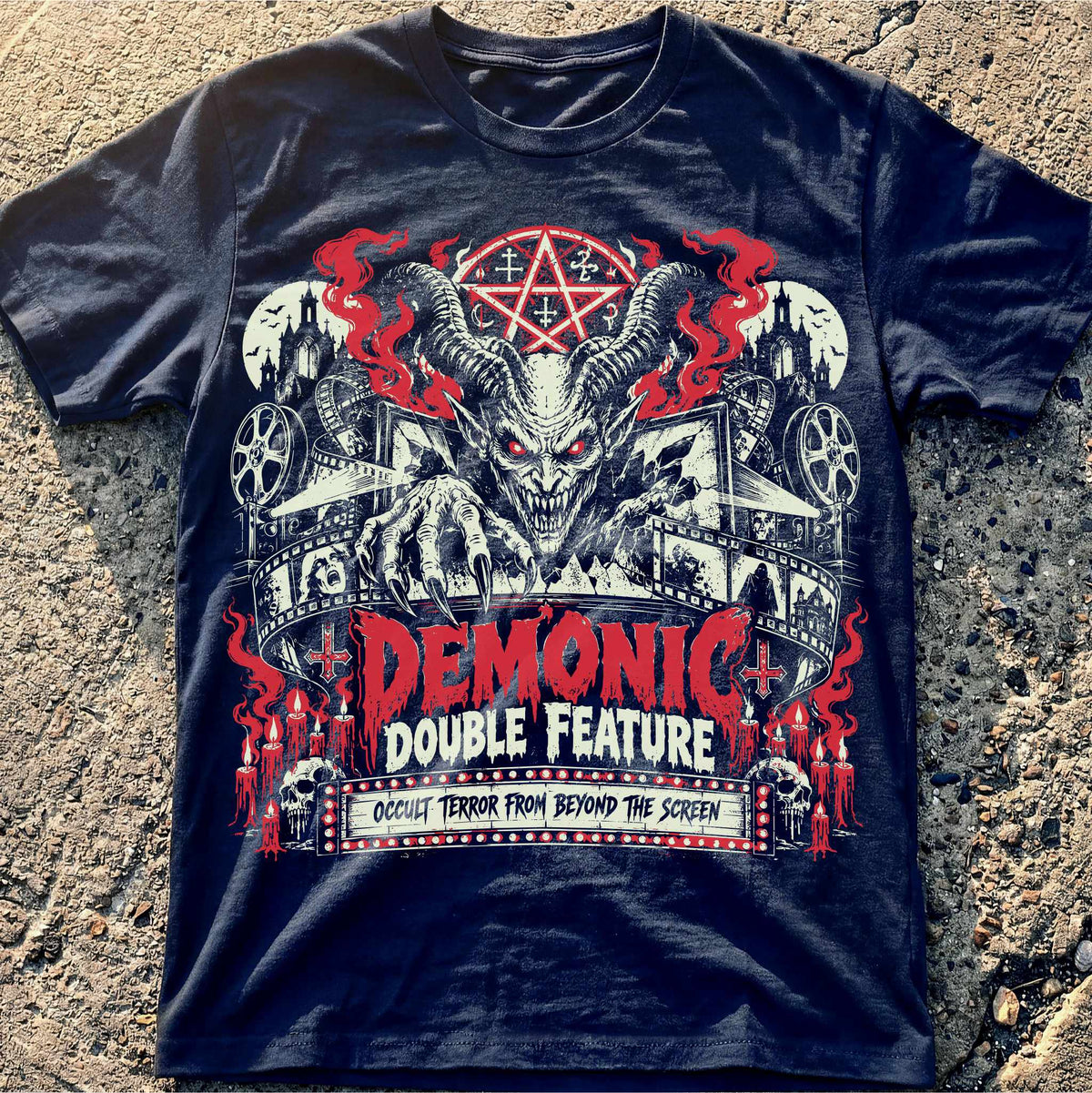 Demonic Double Feature T-Shirt