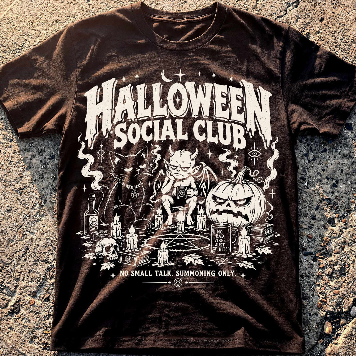 Halloween Social Club T-Shirt