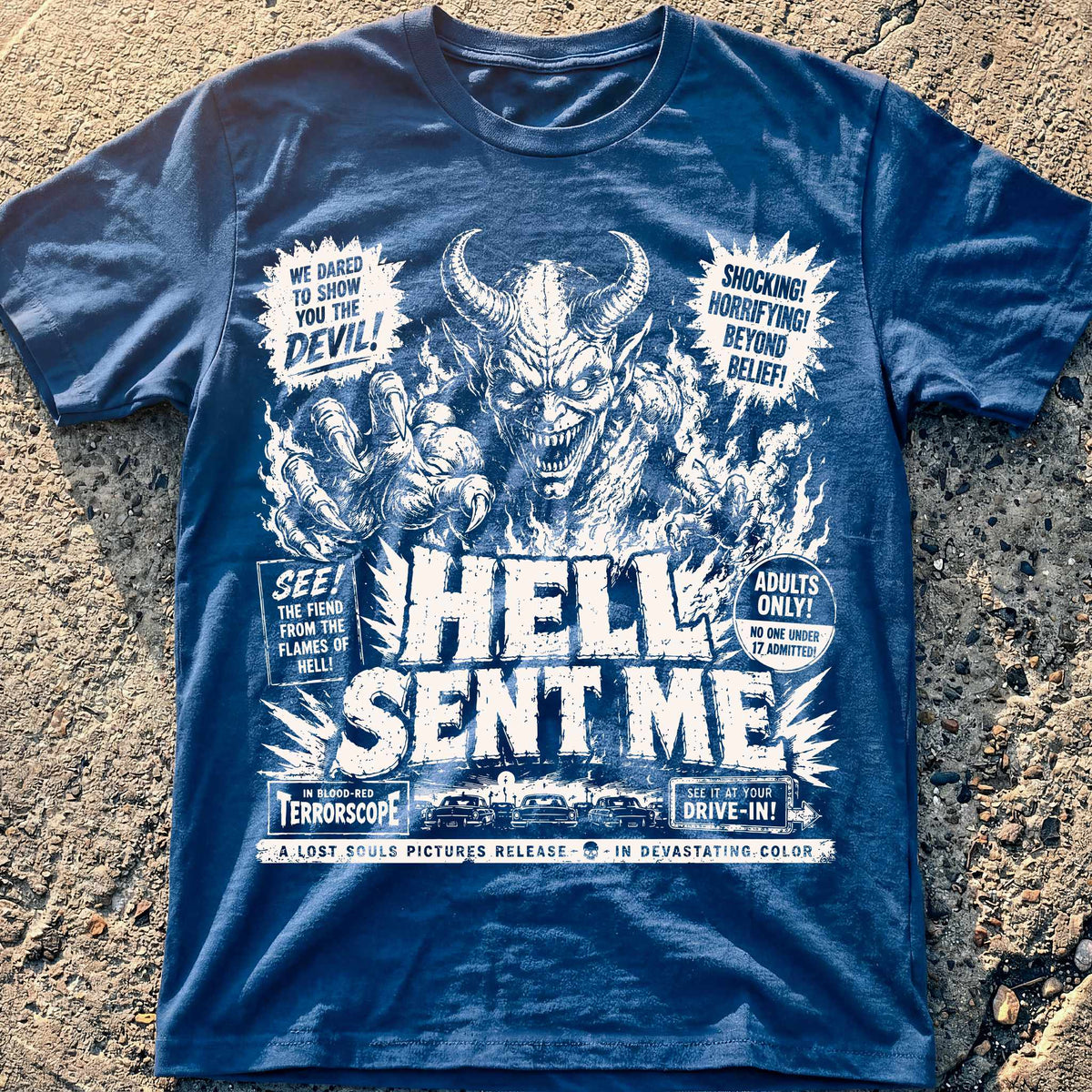 Hell Sent Me Movie T-Shirt