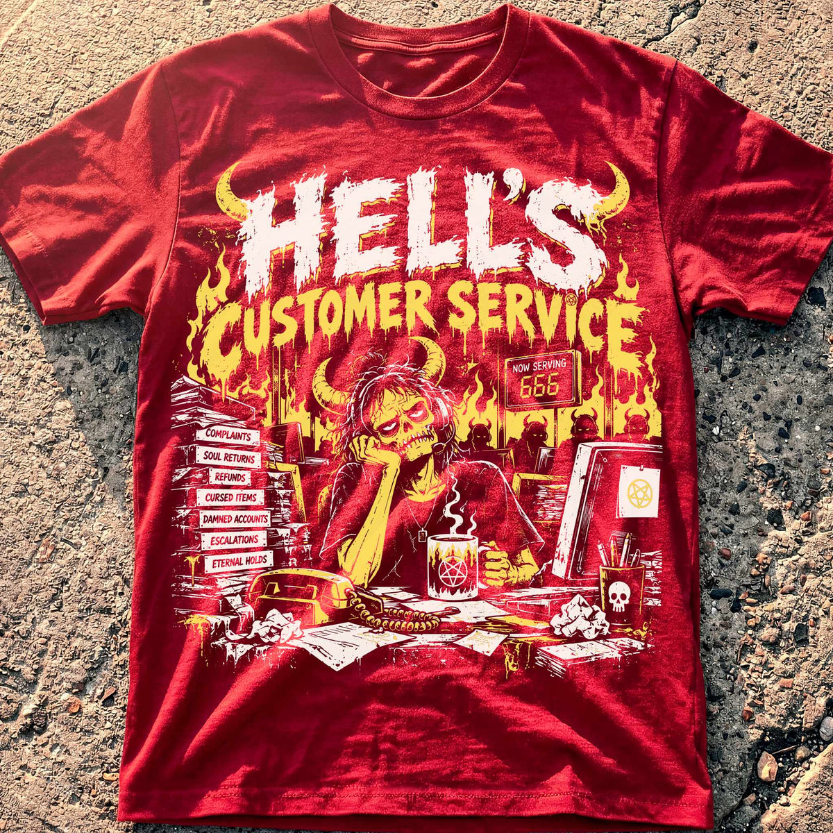 Hell's Customer Service T-Shirt
