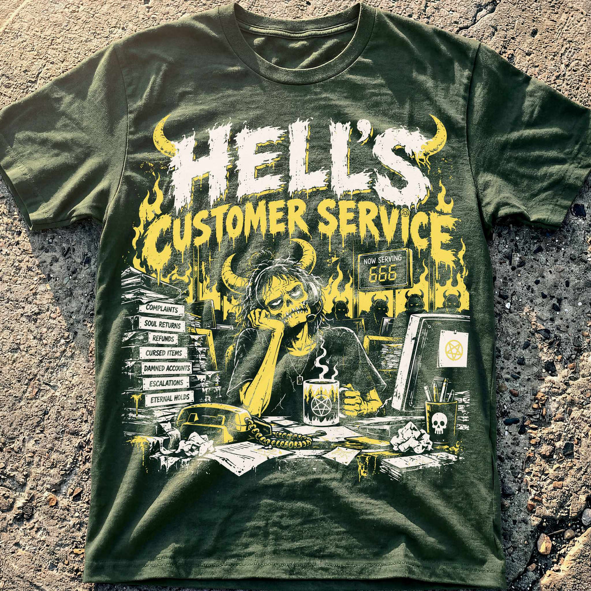 Hell's Customer Service T-Shirt