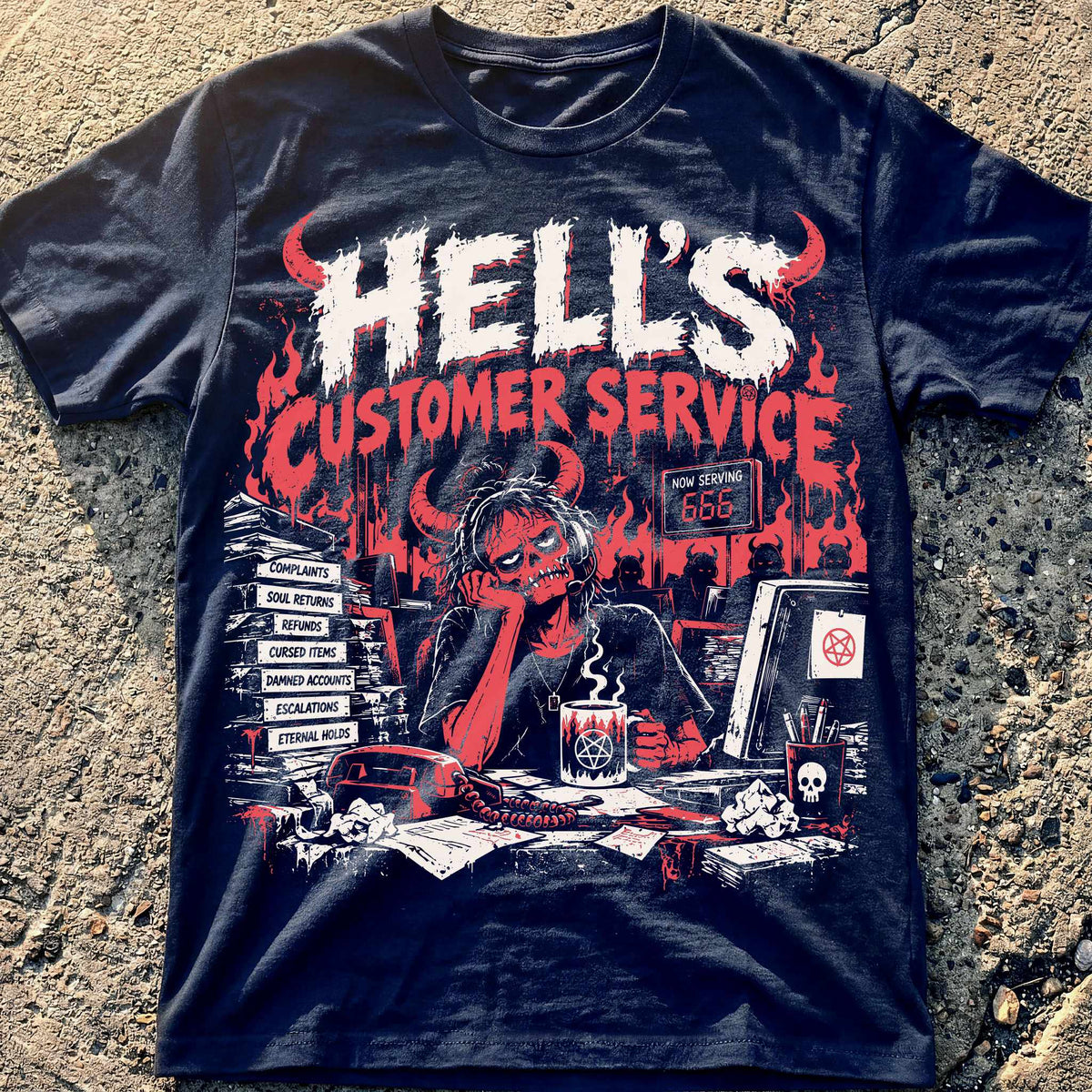 Hell's Customer Service T-Shirt
