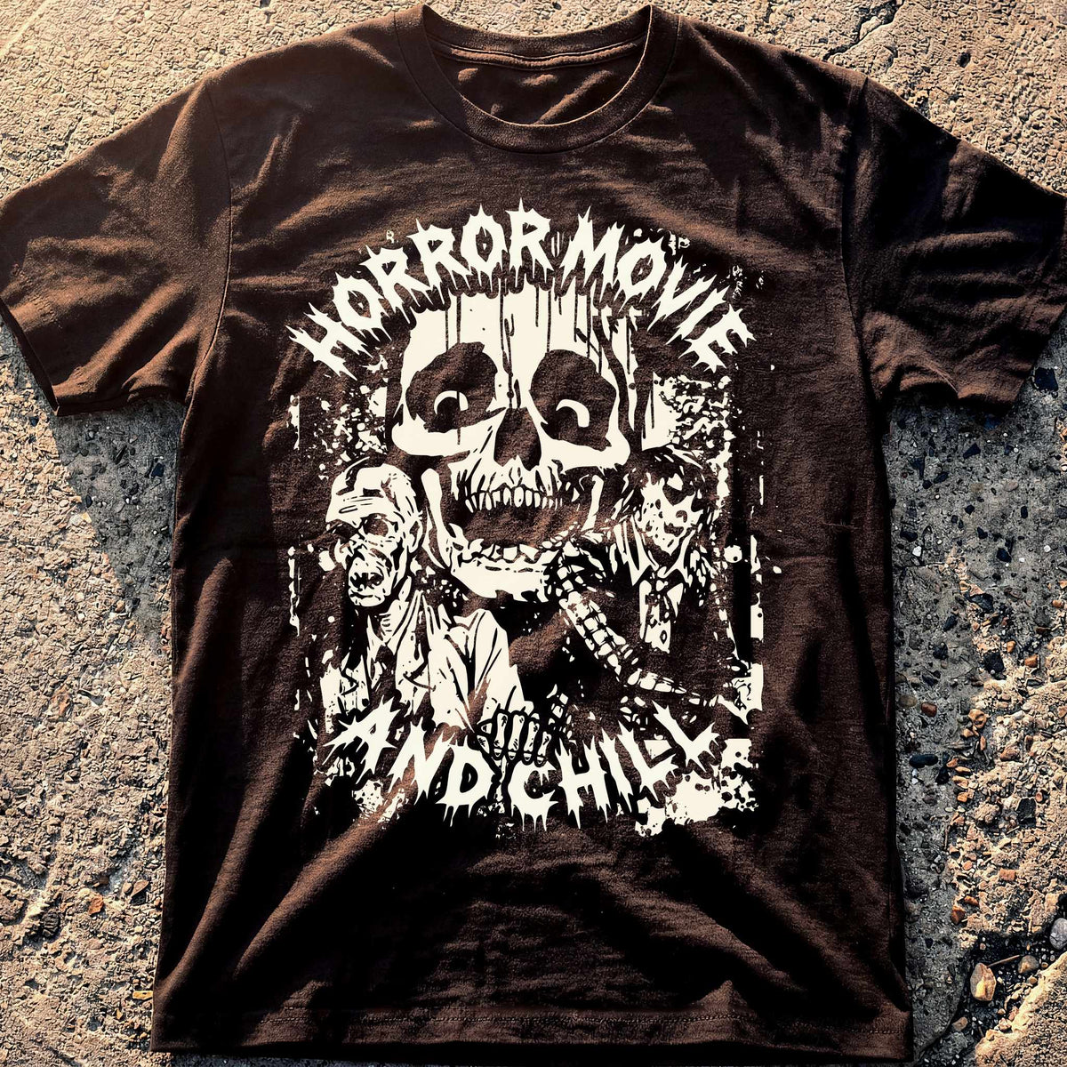 Horror Movie and Chill T-Shirt