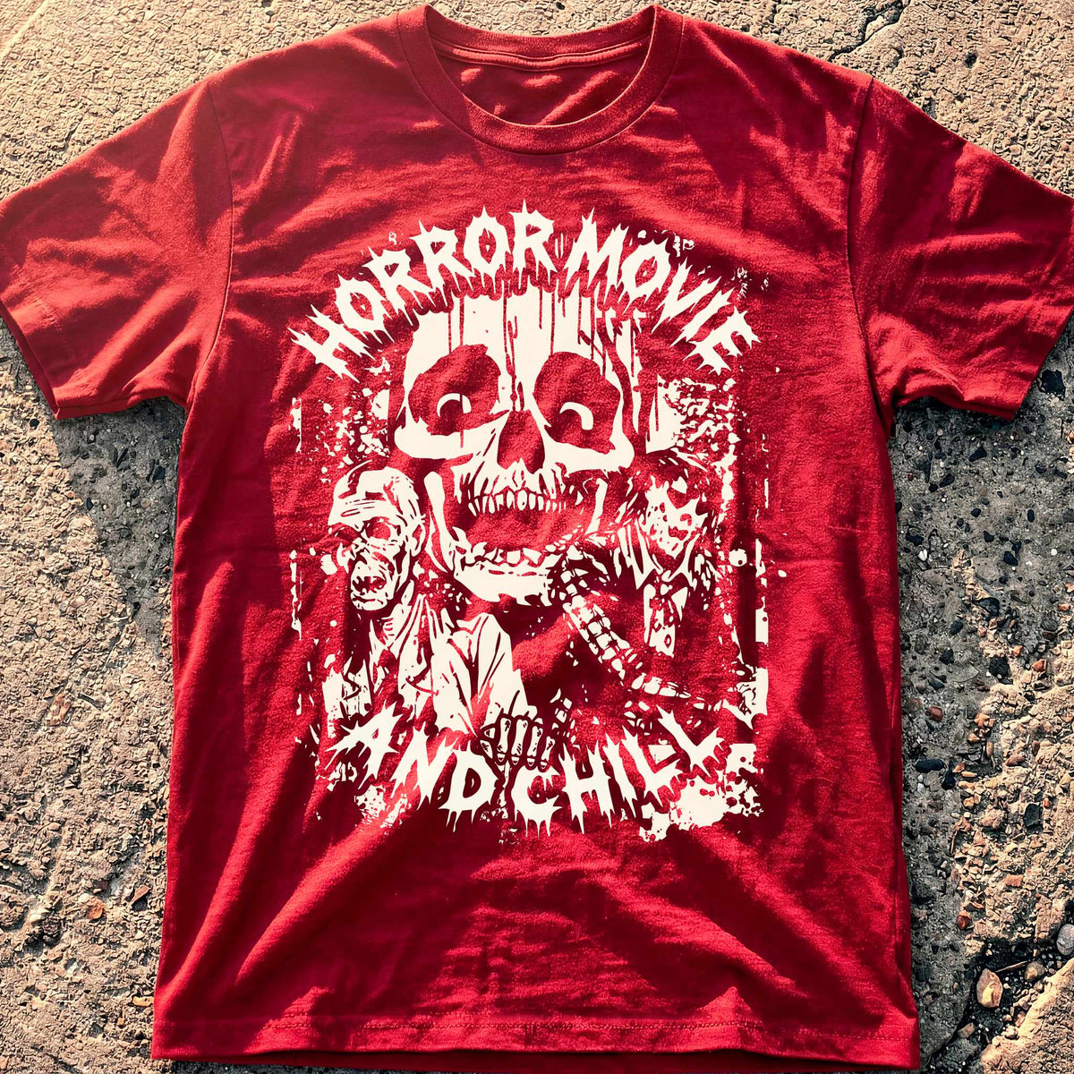 Horror Movie and Chill T-Shirt