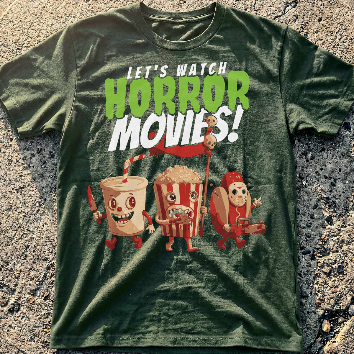Watch Horror Movies T-Shirt