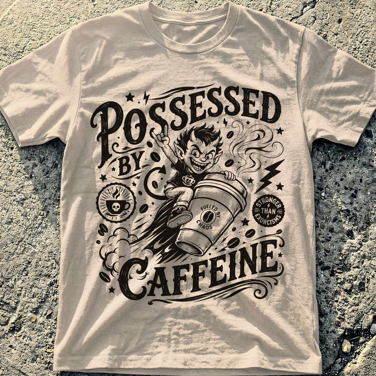 Possessed By Caffeine T-Shirt