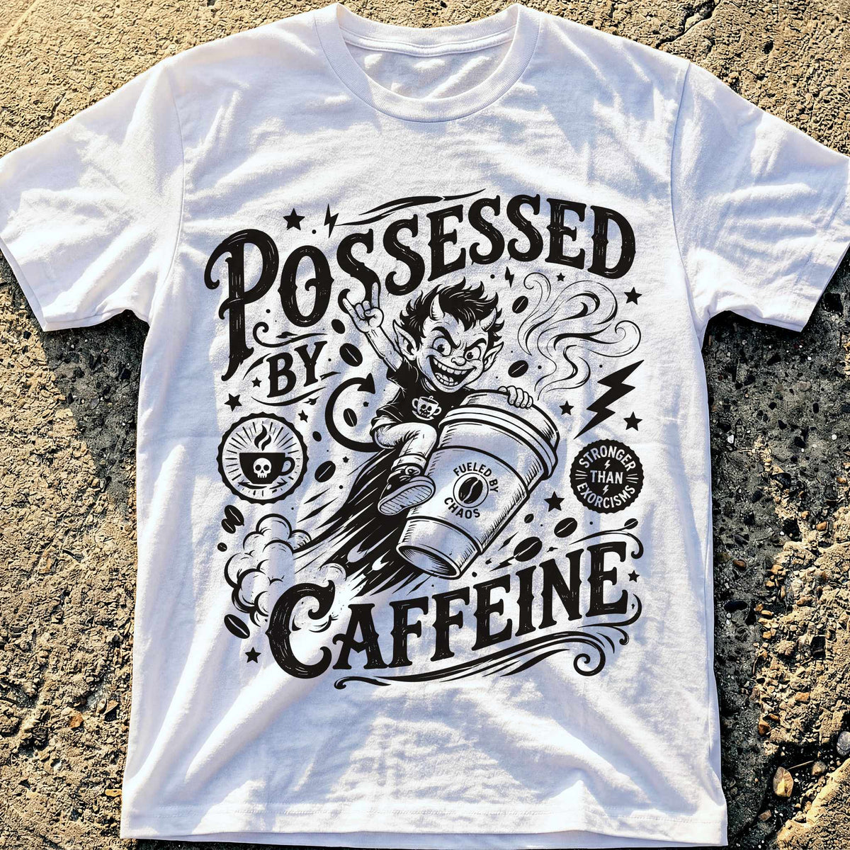 Possessed By Caffeine T-Shirt