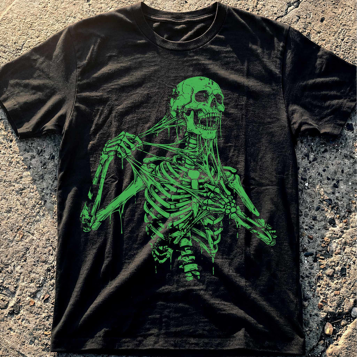 Ripping Skeleton T-Shirt