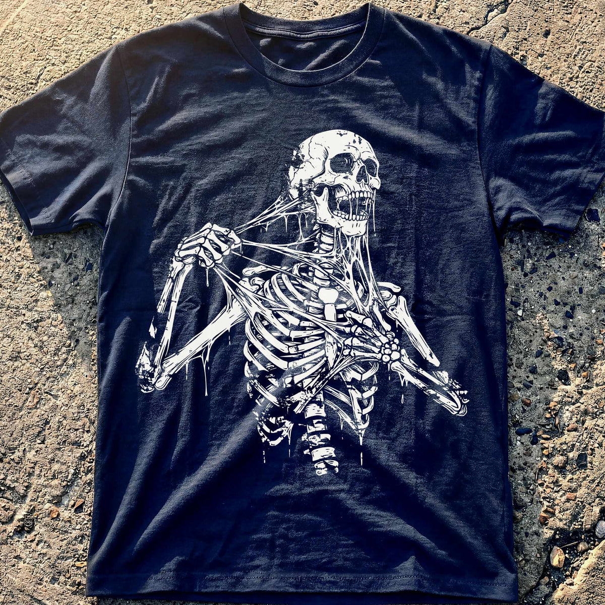 Ripping Skeleton T-Shirt