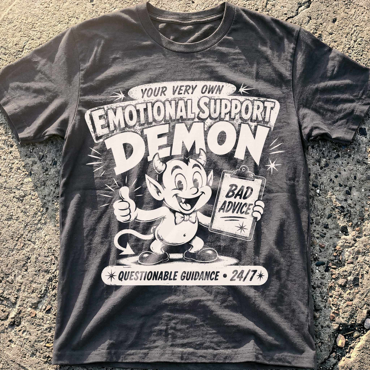 Support Demon Retro T-Shirt
