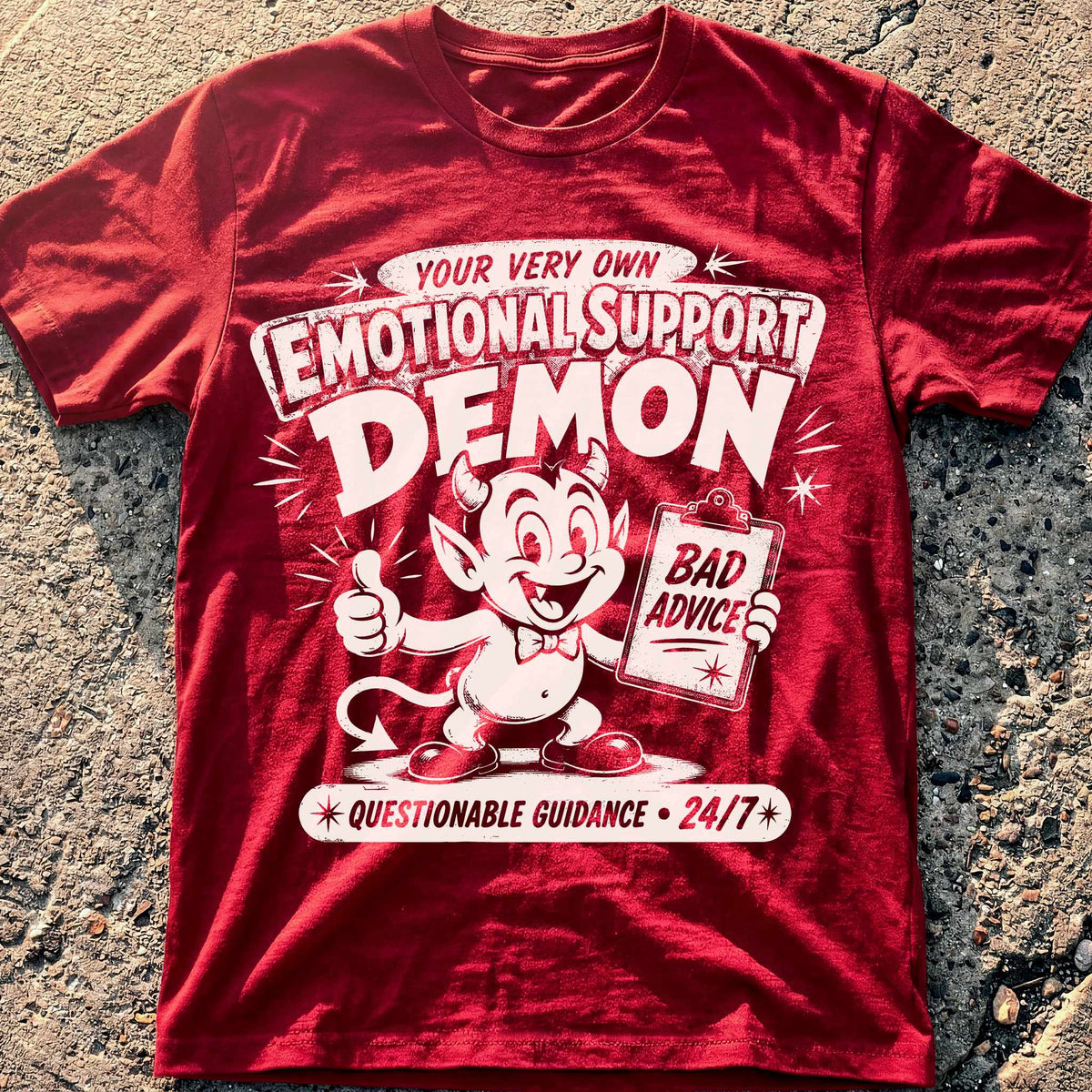 Support Demon Retro T-Shirt