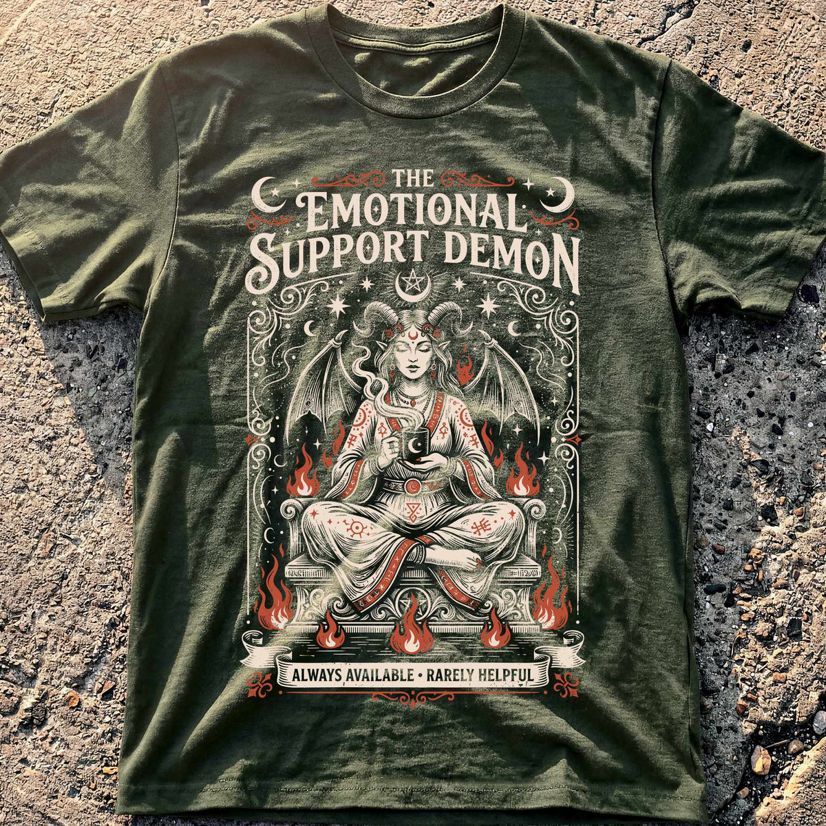 Support Demon Tarot T-Shirt