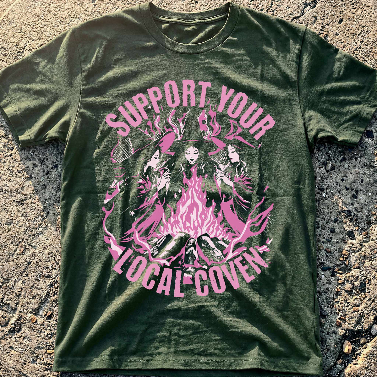 Support Your Local Coven T-Shirt